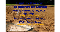 Last In Person Registration Dates